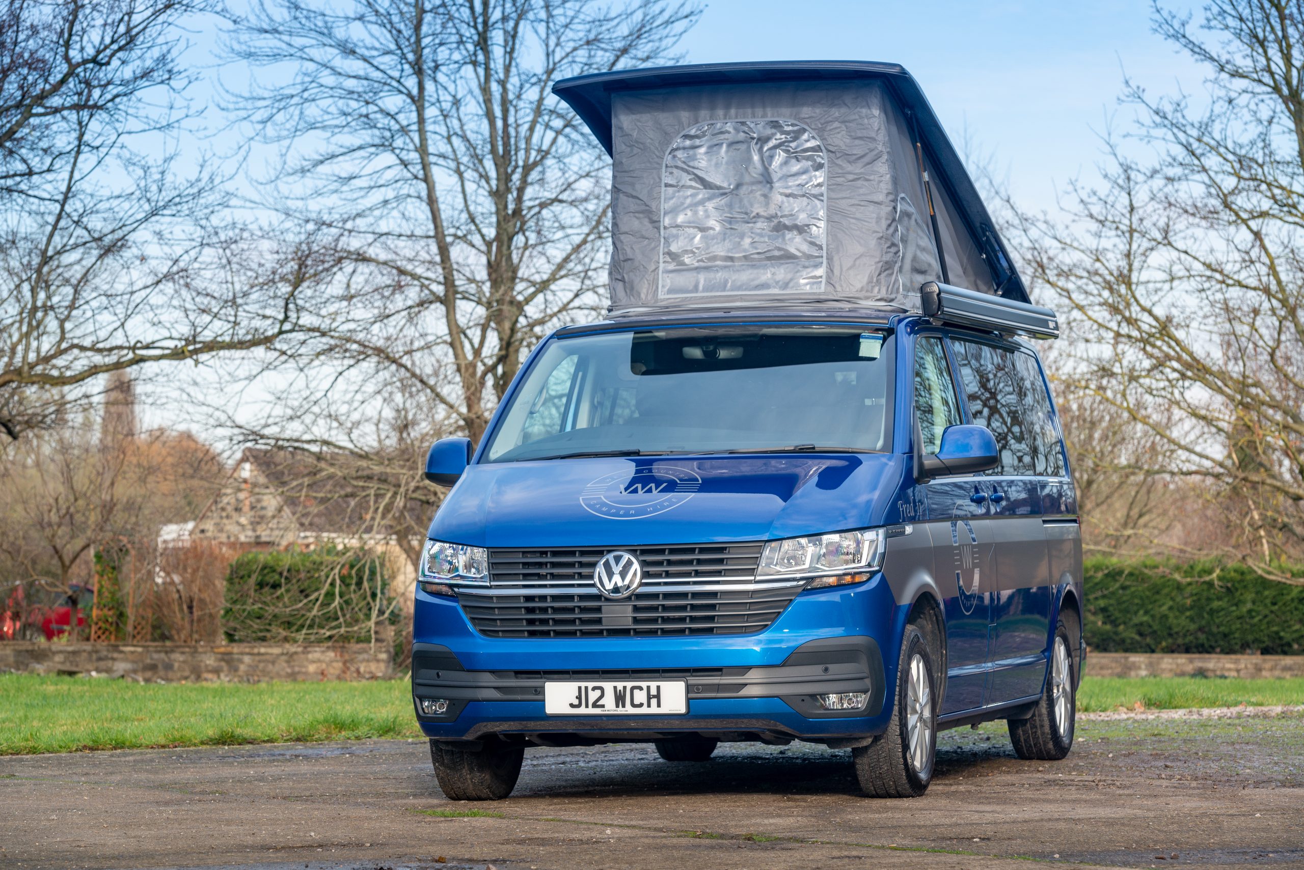 West Country VW Camper Hire Blue (Fred II)